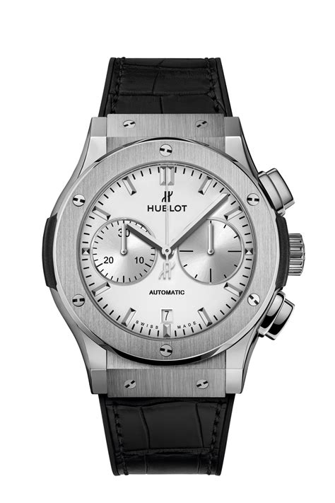 hublot classic fusion titanium opalin 45mm|Classic Fusion Chronograph Titanium Opalin 45 mm .